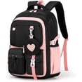 thumbnail image 1 of Sunyuer Cute Aesthetic College Backpacks Large 15.6 Inch Laptop Bag Preppy Casual Bookbag for Women Travel Daily Use, 1 of 6