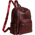 thumbnail image 1 of Sunyuer Daily Use Backpack Purse for Women PU Leather Travel Back Pack Fashion Multipurpose Design Shoulder Bags Handbag, 1 of 8