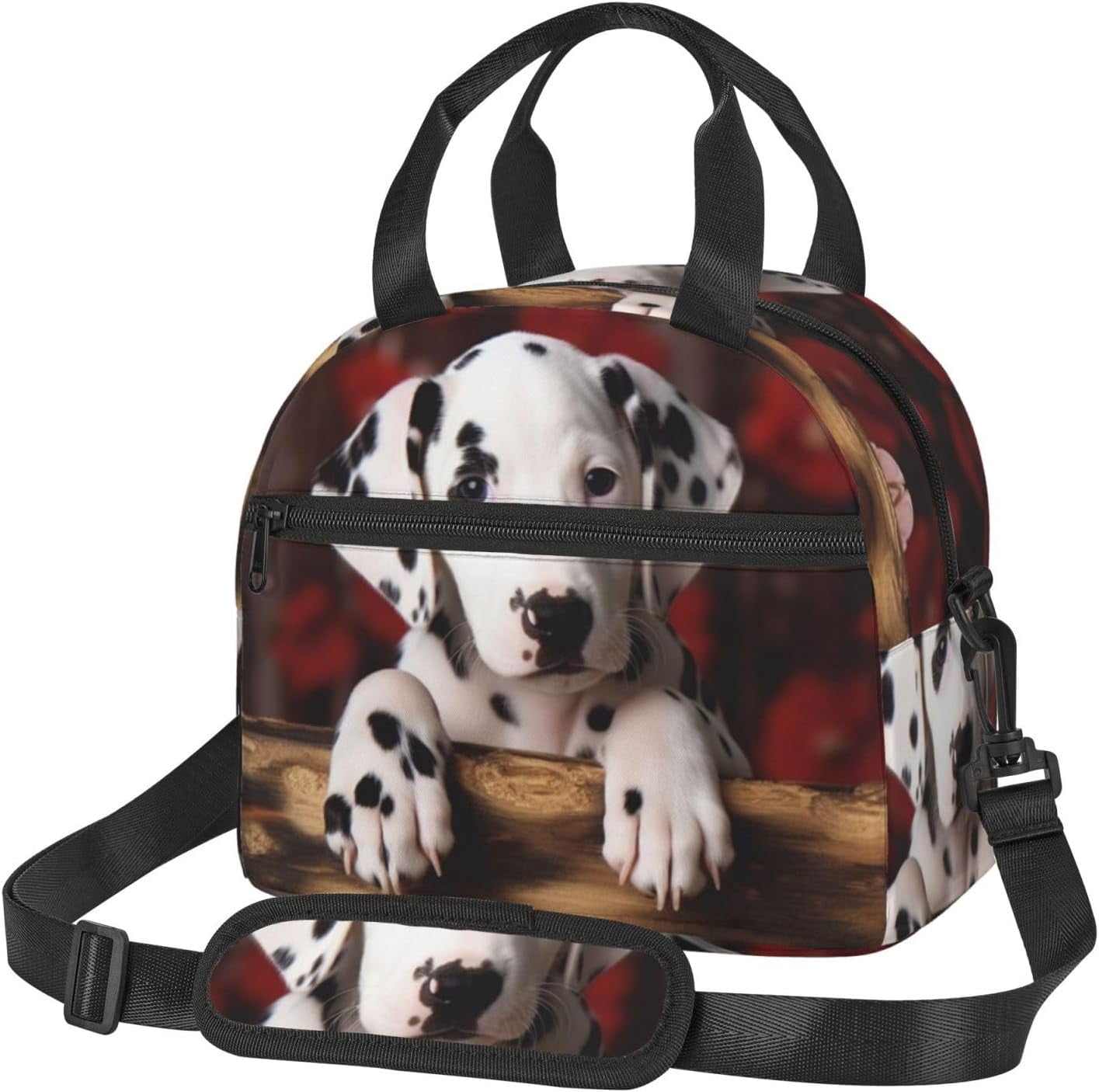 sunyuer-dalmatian-puppy-lunch-bag-reusable-insulated-container-with