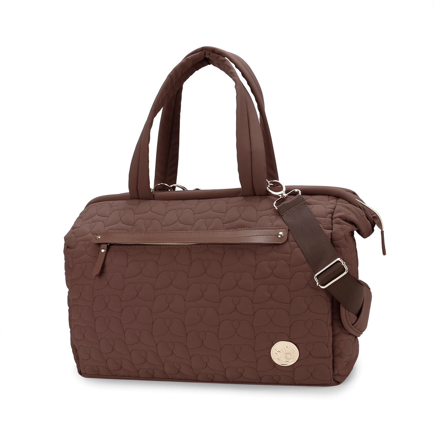 Sunyuer Diaper Bag Tote, Quilted Mommy Bag Function Large Capacity Maternity Bag with Shoulder Strap Wet Pocket