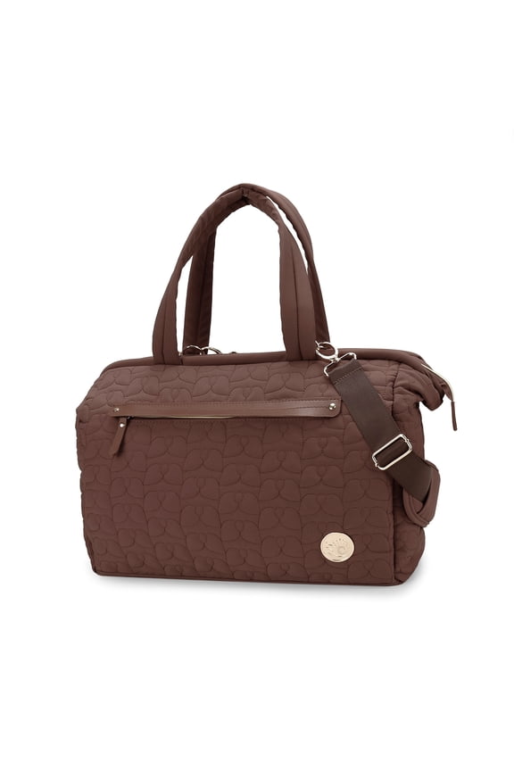 Diaper Bag Tote, Quilted Mommy Bag Function Large Capacity Maternity Bag with Shoulder Strap Wet Pocket