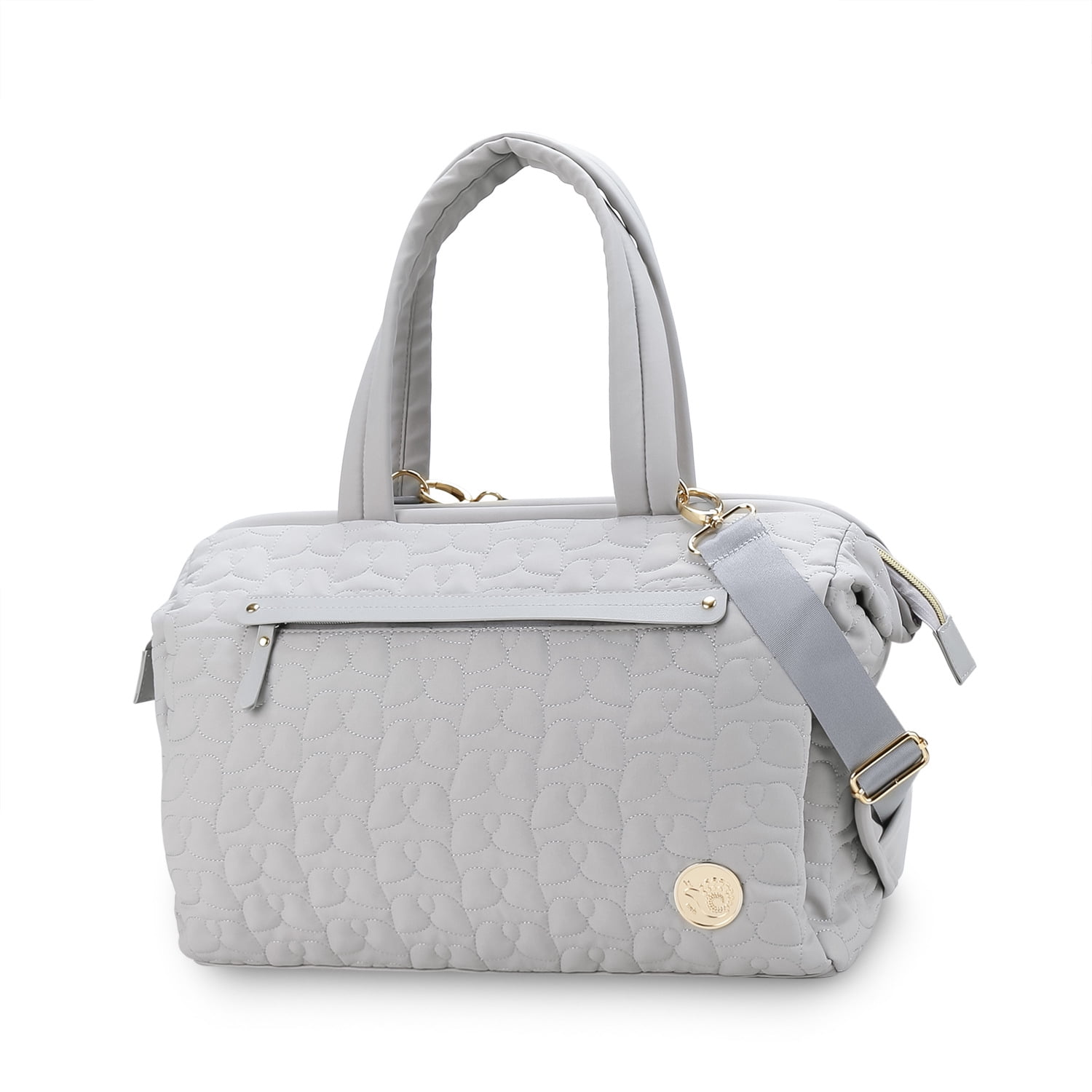 Sunyuer Diaper Bag Tote, Quilted Mommy Bag Function Large Capacity Maternity Bag with Shoulder Strap Wet Pocket