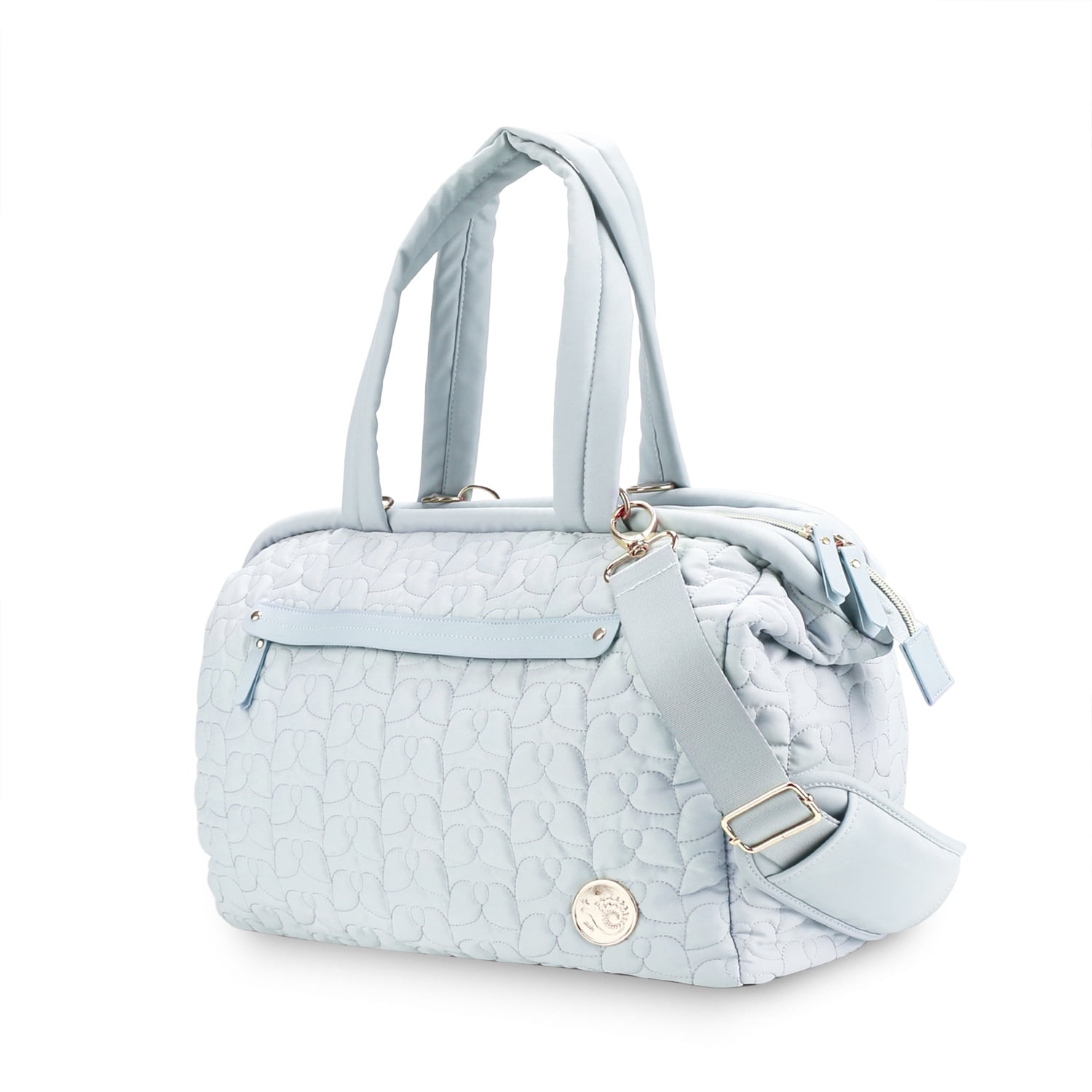 Sunyuer Diaper Bag Tote, Quilted Mommy Bag Function Large Capacity Maternity Bag with Shoulder Strap Wet Pocket