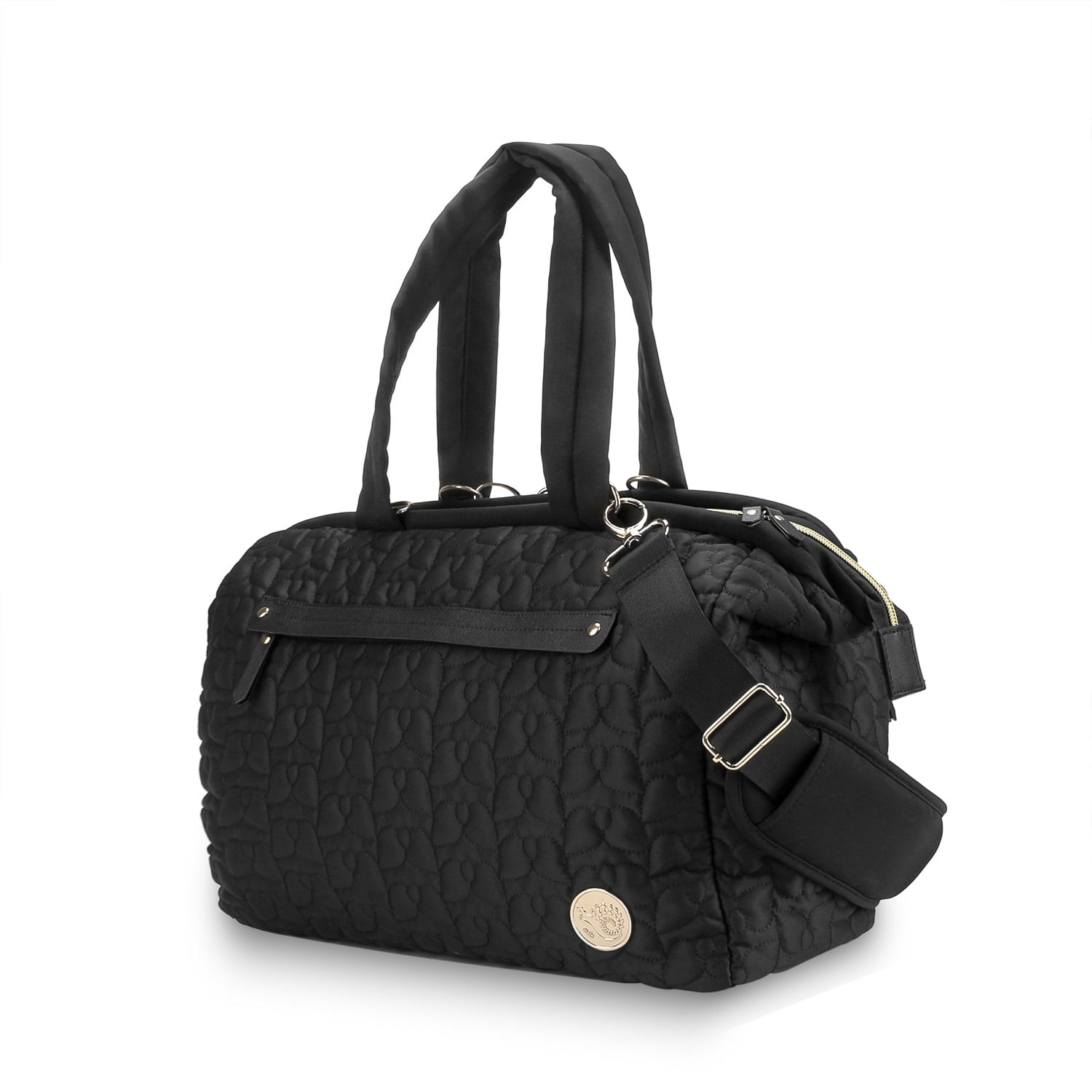 Sunyuer Diaper Bag Tote, Quilted Mommy Bag Function Large Capacity Maternity Bag with Shoulder Strap Wet Pocket