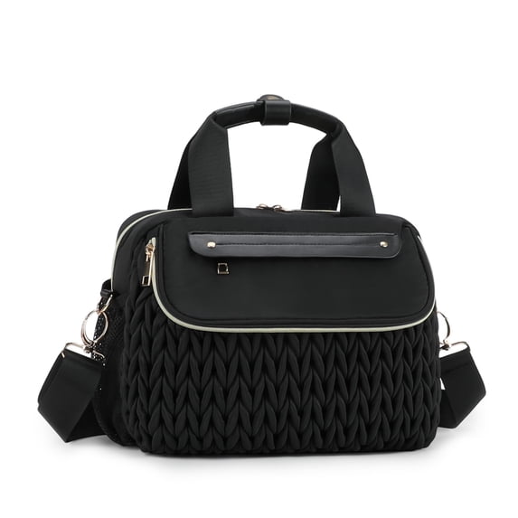Sunyuer Diaper Bag Tote, Quilted Multifunction Waterproof Hospital Bag for Labor Delivery, Travel Large Capacity Diaper Tote