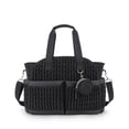 thumbnail image 1 of Sunyuer Diaper Bag Tote for Daily Use, Quilted Mommy Bag Function Maternity Bag Diaper Changing Messenger with Shoulder Strap Wet Pocket, 1 of 8