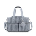 thumbnail image 1 of Sunyuer Diaper Bag Tote for Daily Use, Quilted Mommy Bag Function Maternity Bag Diaper Changing Messenger with Shoulder Strap Wet Pocket, 1 of 8