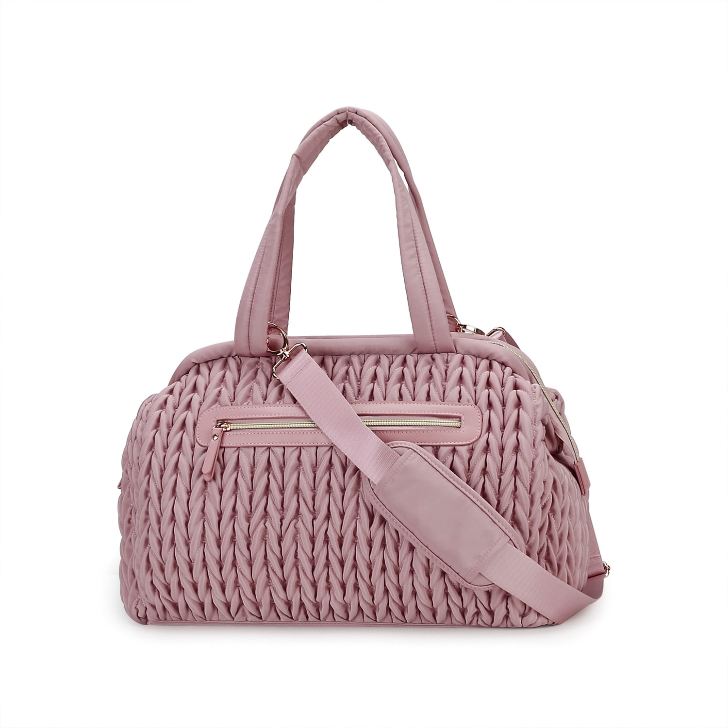 Sunyuer Diaper Tote Bags for Women, Lightweight Travel Work Hospital Maternity Weekender Bag, Crossbody Mommy Bag