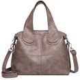 thumbnail image 1 of Sunyuer Elegant Vegan Leather Handbag - Large Capacity Shoulder Bag with Adjustable Strap, 1 of 6