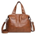 thumbnail image 1 of Sunyuer Elegant Vegan Leather Handbag - Large Capacity Shoulder Bag with Adjustable Strap, 1 of 6