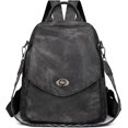 thumbnail image 1 of Sunyuer Fashion PU Leather Backpack Purse for Women, Anti-theft Leisure Multiple Functions Travel Bag Work Handbags Ladies Backpacks, 1 of 7