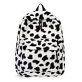 thumbnail image 1 of Sunyuer Fluffy Casual Leopard Pattern Zip Backpack, Leopard Pattern Plush Backpack, Casual Zipper Backpack for Women & Men, Fashionable Backpack for Daily Use, 1 of 10