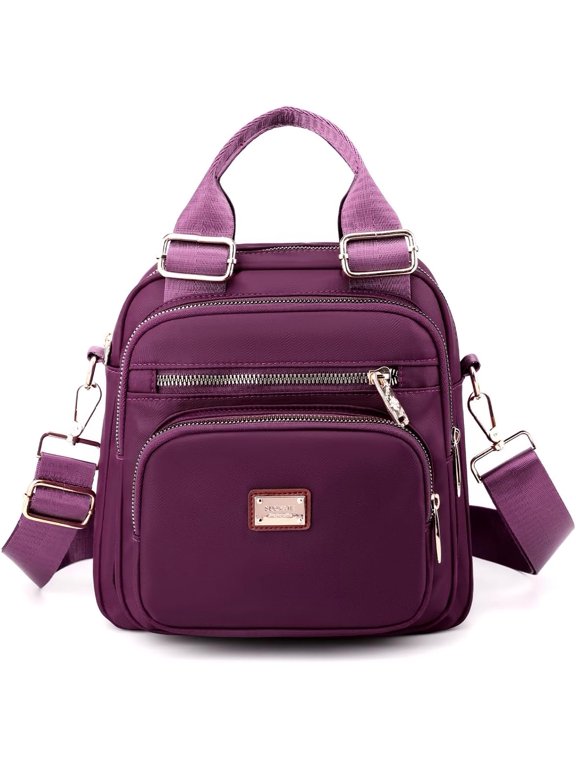 Mini Backpack Purse for Women, ersatile Convertible Shoulder Bag/Crossbody Bag/Backpack - Lightweight and Spacious