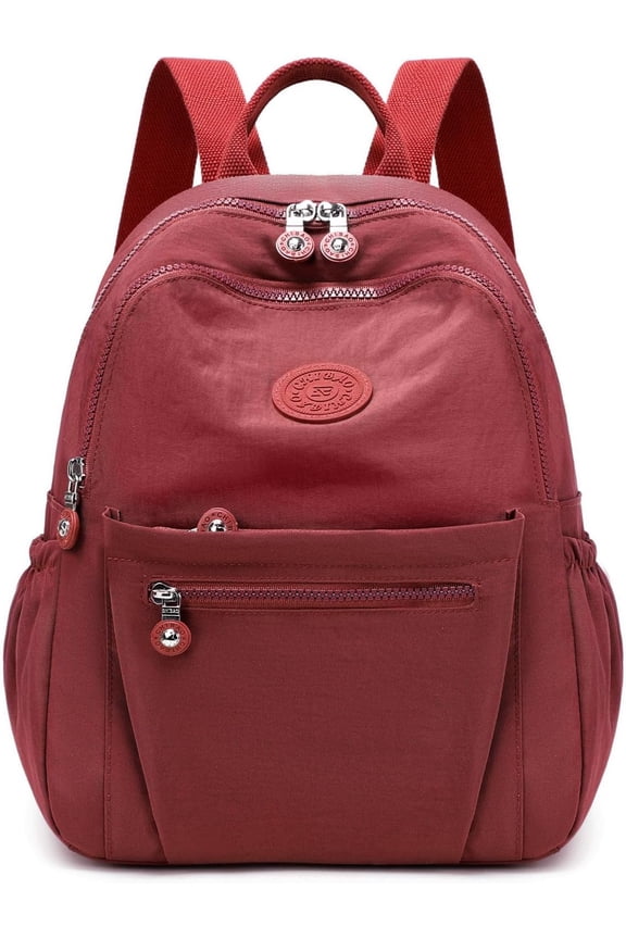 Mini Nylon Backpack Purse for Women, Small Ladies Backpacks Casual Lightweight Shopping Travel Daypack