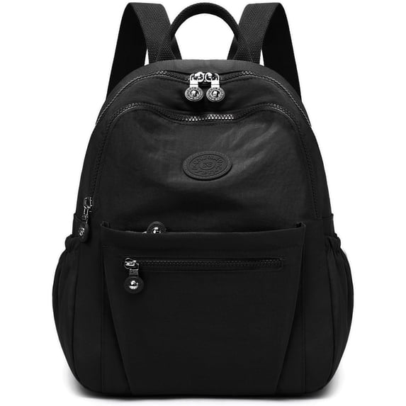Sunyuer Mini Nylon Backpack Purse for Women, Small Ladies Backpacks Casual Lightweight Shopping Travel Daypack