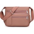 thumbnail image 1 of Sunyuer Multi-Pocket Waterproof Nylon Crossbody Bag for Women, Lightweight Adjustable Strap Shoulder Messenger Bag Large Capacity Daily Purse for Travel Shopping Work, 1 of 8