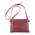 thumbnail image 1 of Sunyuer Punk Style Rivet Small Square Shoulder Bag - Crossbody Commuter Handbag with Dual Pockets, Portable and Stylish, 1 of 6