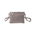 thumbnail image 1 of Sunyuer Punk Style Rivet Small Square Shoulder Bag - Crossbody Commuter Handbag with Dual Pockets, Portable and Stylish, 1 of 6