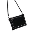 thumbnail image 1 of Sunyuer Punk Style Rivet Small Square Shoulder Bag - Crossbody Commuter Handbag with Dual Pockets, Portable and Stylish, 1 of 6