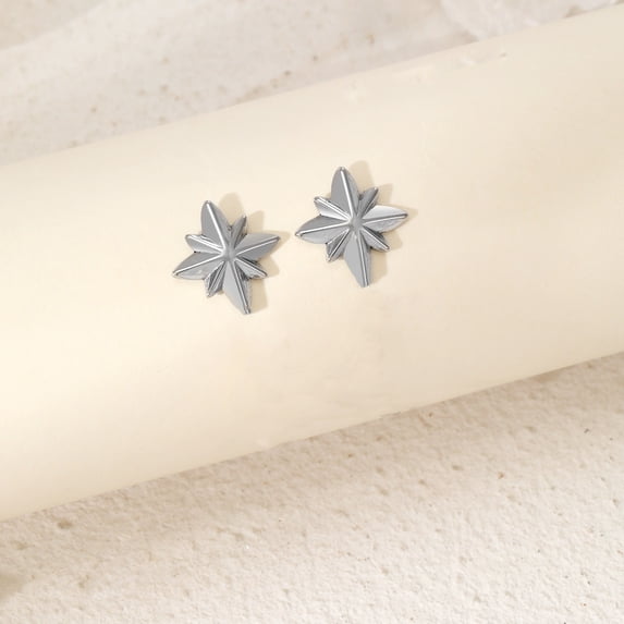 Sunyuer Star Stud Earrings for Women Teen Trendy Hypoallergenic Small Post Pierced Studs Earring Jewelry Gifts