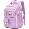 thumbnail image 1 of Sunyuer Stylish and Spacious Backpack, Aesthetic Backpack for Women Cute Bookbag Preppy College, 1 of 9