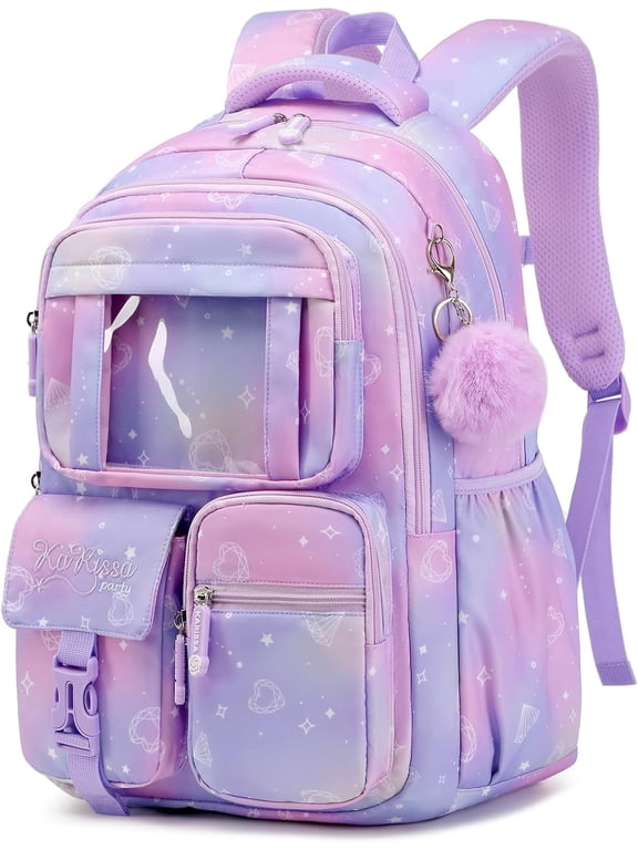 Stylish and Spacious Backpack, Aesthetic Backpack for Women Cute Bookbag Preppy College