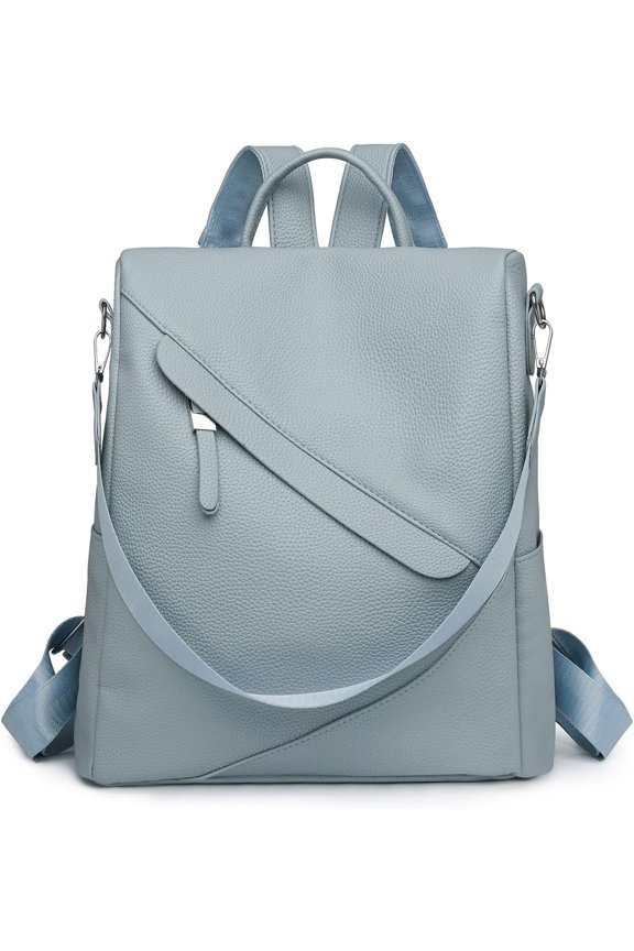 Versatile Multi-Way Leather Backpack - Stylish, Durable & Perfect for Travel, Work and Daily Use