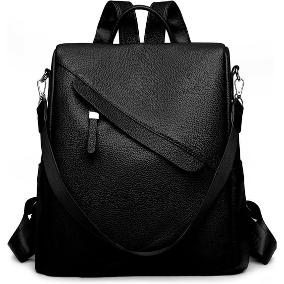 Sunyuer Versatile Multi-Way Leather Backpack - Stylish, Durable & Perfect for Travel, Work and Daily Use