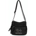 thumbnail image 1 of Sunyuer Women Vintage Washed Denim Mini Crossbody Bag, Cute Cat Embroidery Multi Zipper Pockets Casual Jean Shoulder Purse, Adjustable Strap Lightweight Trendy Daily Messenger Bag, 1 of 8