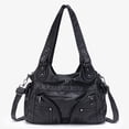 thumbnail image 1 of Sunyuer Y2K Gothic Handbag for Women, Shoulder Bag PU Leather Punk Purses Bags, 1 of 8
