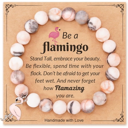 Sunyuer You're Flamazing Flamingo Bracelet Gifts For Women