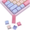 thumbnail image 1 of Sunzit PBT Keycaps,XDA Profile 132 Keys Set Dye Sublimation Keycaps Marshmallow Theme Keycap ANSI Layout Compatible MX Switches Mechanical Keyboard, 1 of 8