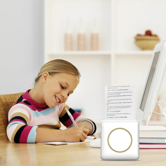 SuoKom Mini Thermal Printe-r,Mobile Printe-r,Wireless Thermal Printe-r,Thermal Bluetooth Label Printe-r Portable Smart Photo Printe-r For IOS & Android on Clearance