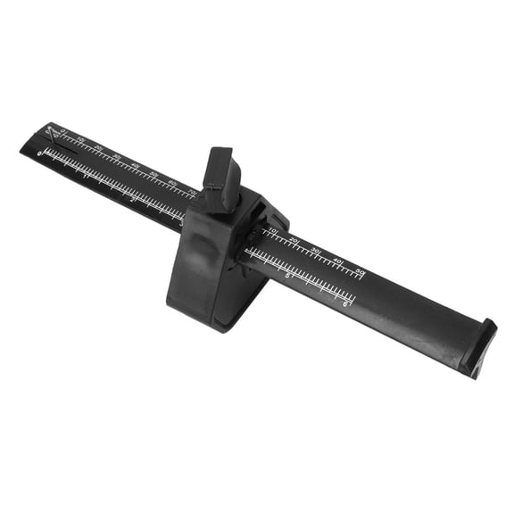 Suodoka 0-150mm / 0-6 inches Parallel Marking Gauge Marker Scriber with Scale Woodworking Marking Tool Carpenter Scriber Metal Scribing Gauge For Measuring