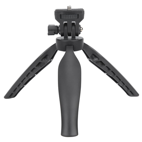 Suodoka 1/4in Desk Tripod Mobile Phone Holder MultiFunction Mini Portable Camera Video Accessory, Black (7.3 in / 18.5 cm)