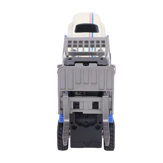 Suodoka 1/64 Scale Remote Control Forklift, 2.4Ghz Mini RC Construction Vehicle Toy with Detachable Trailer, Working Lights and Sound Effects, Dark Blue (4.45x2.56x1.42 inches / 11.3x6.5x3.6 cm)