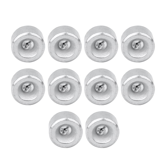 Suodoka 10 Pcs 50g Metal Hook Weight Set Lever Principle Physical Mechanics Experimental Teaching Tool for Science Models Kits (4.33 inches / 11 cm)