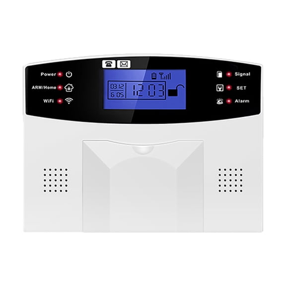 Suodoka 10-Piece Wireless Home Security Alarm System Kit, WiFi & GSM Auto Dial, 120dB Siren, 8.27 inches / 21 cm