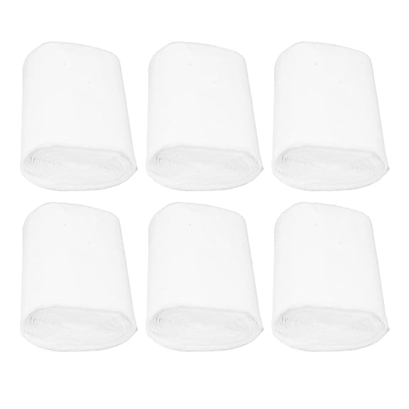 Suodoka 10 Rolls Cotton Cast Padding Undercast Wrap Soft Supplies Wound Care Individual Pack Orthopedic Plaster Bandage Project 5.9 inches / 15 cm Wide