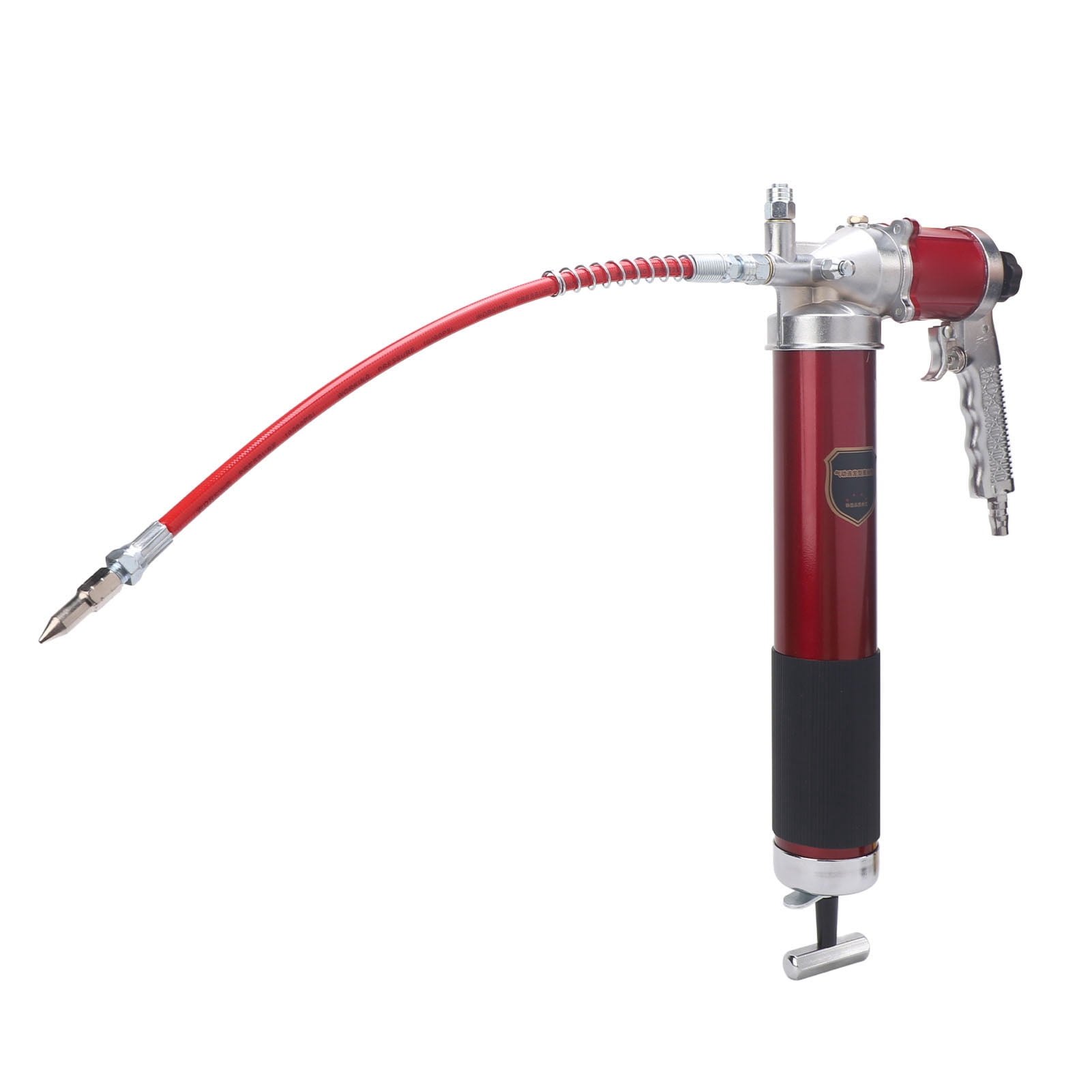 Suodoka 10000 to 12000PSI Grease Gun Pistol Grip Set Heavy Duty Automatic Lubrication Pneumatic Grease Gun Kit G1/4in