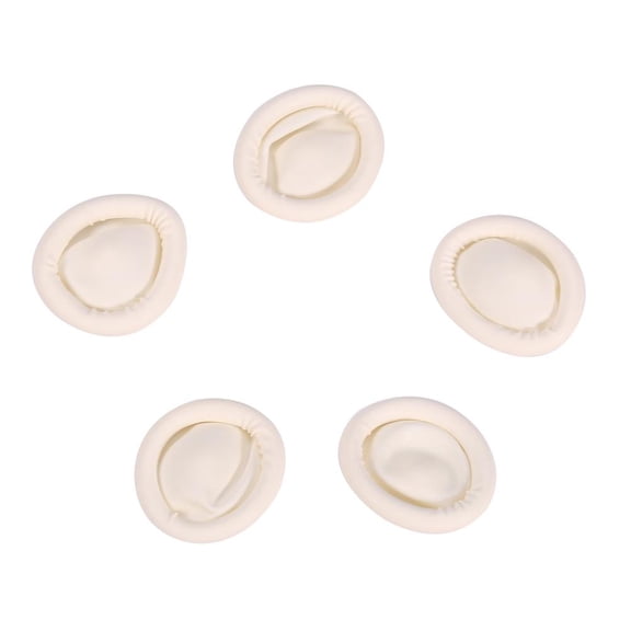 Suodoka 100Pcs Disposable Anti Static Protective Rubber Finger Cots (2.5 inches / 6.3 cm), Versatile Accessory for Tattoo, Micro-electronics and Nail Art