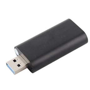 Suodoka 1080p High Definition Audio Video Capture Card HDMI to USB 2.0, Portable 4K Input Game Capture Device for Windows, Mac, Linux, OS, Black