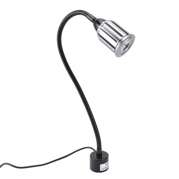 Suodoka 10W LED Machine Work Light with Flexible Gooseneck Magnetic Base 1000LM 6500K Shop Tool Lamp for Work Bench Sewing Machine Lathe Industrial Lighting 15.35 inches / 39 cm