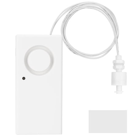 Suodoka 119dB Wireless Leak Detector – Floating Ball Sensor for Fish Tanks, Water Purifiers & AC, Waterproof ABS, No Buttons, Instant Alarm