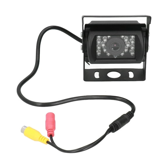 Suodoka 120 Rear View Backup Camera 18-LED IP68 Waterproof Night Vision 12V-24V Universal for Car Truck Bus (5.51 inches / 14 cm)