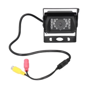 Suodoka 120 Rear View Backup Camera 18-LED IP68 Waterproof Night Vision 12V-24V Universal for Car Truck Bus (5.51 inches / 14 cm)