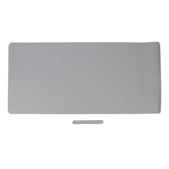 Suodoka 120x60cm Thickened PU Leather Nail & Makeup Desk Mat Waterproof, ScratchResistant, Portable, Elegant Gray