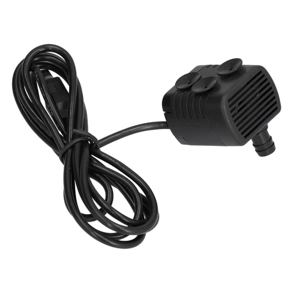 Suodoka 12V Mini Submersible Water Pump 170L/H Brushless Quiet Aquarium Pump with USB Plug for Fountains and Fish Tanks, 3W 150mA Waterproof Water Transfer Pump, 39.4 inches / 100 cm Lift Head