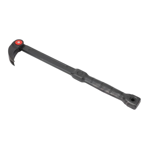 Suodoka 14" CrV Steel Rolling Head Pry Bar 180 Rotating Ratchet, MultiFunctional Tire Bead Removal & Repair Tool
