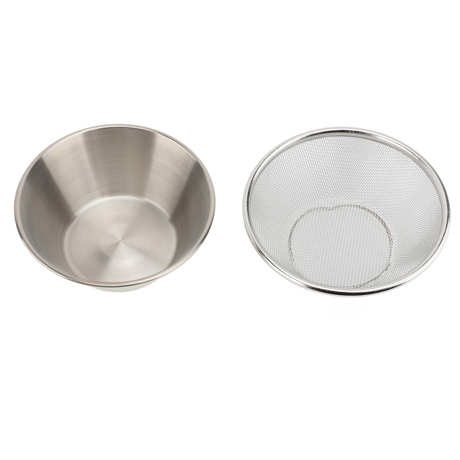 Suodoka 14cm 304 Stainless Steel Mini Colander & Mixing Bowl Set – Fine ...